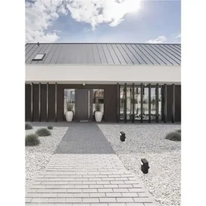 Venkovní sloupkové svítidlo ZELDA černý hliník a akrylový difuzor proti oslnění LED 9W 3000K 220-240V IP65 - NOVA LUCE Sezónní Sleva