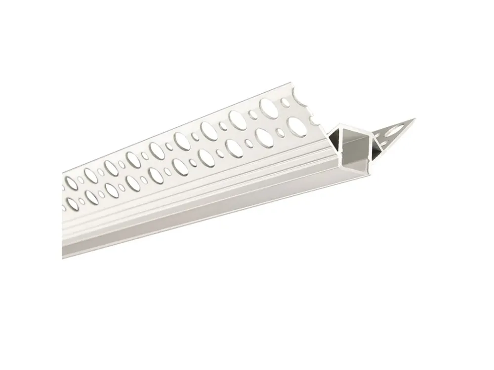 Akční Nabídka Rohový hliníkový profil AS pro sádrokarton, 51x23mm, vč. mléčného difuzoru, 200cm