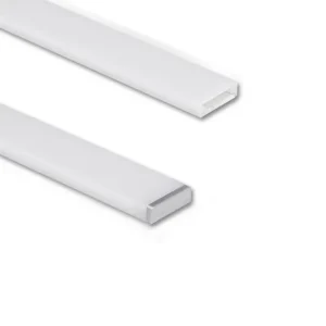 Hit Sezóny Přisazený hliníkový profil PBA, 17x5mm, včetně mléčného difuzoru, 200cm