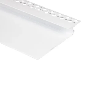 Vysoce Kvalitní Hliníkový profil AM pro sádrokarton, 19x119mm, včetně mléčného difuzoru, bílý 200cm