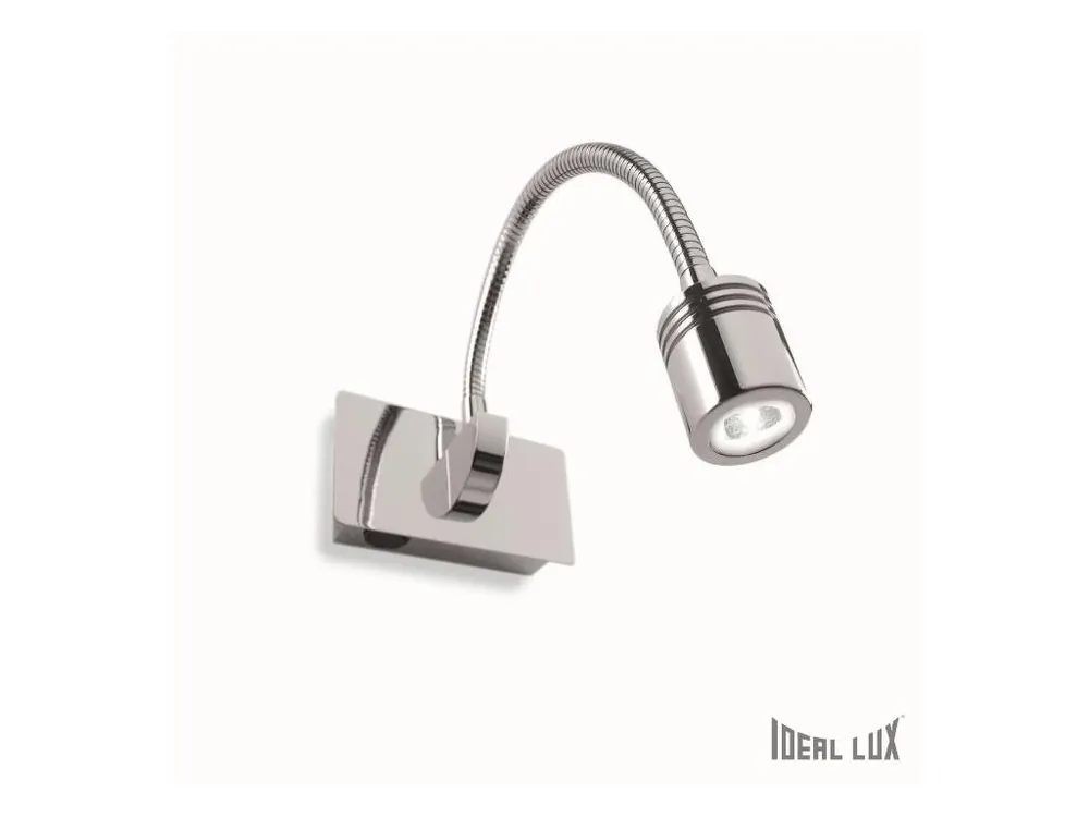 LED Nástěnné svítidlo Ideal Lux Dynamo AP1 cromo, chromová Zlevněný
