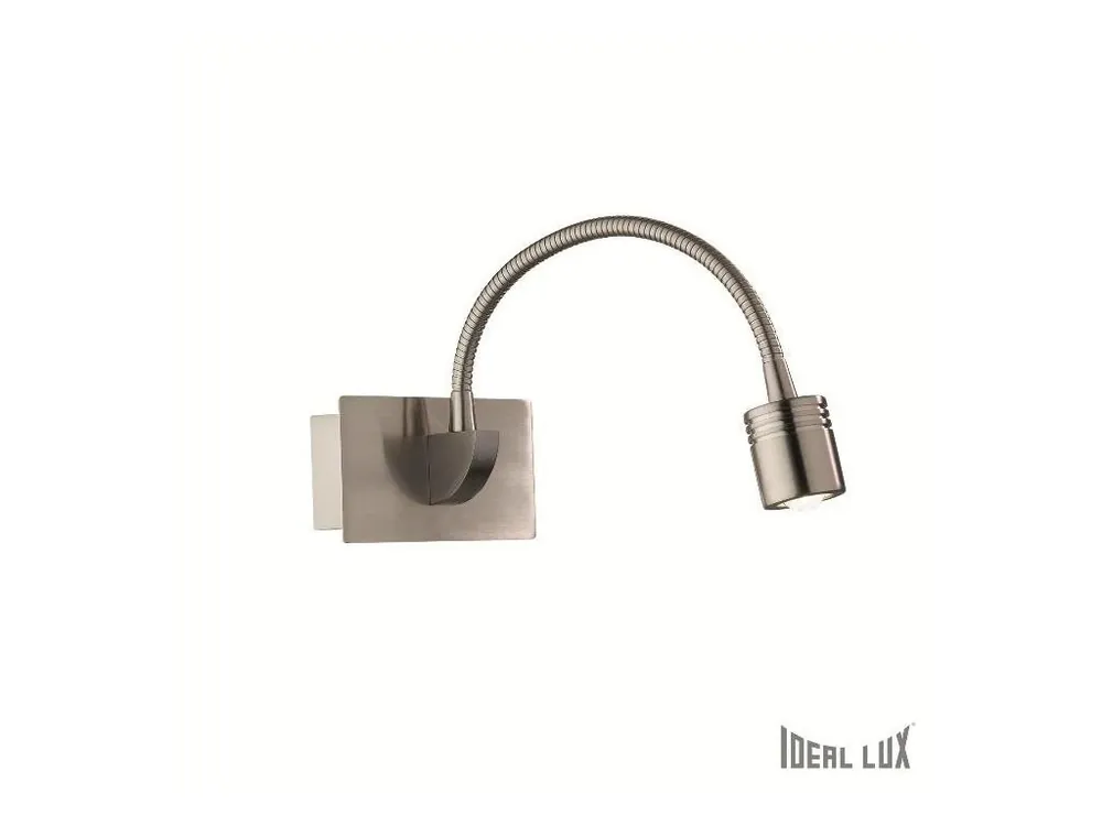 LED Nástěnné svítidlo Ideal Lux Dynamo AP1 nickel Omezená Nabídka