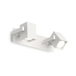 Bodové stropní a nástěnné svítidlo Ideal Lux Mouse AP2 bianco Sleva