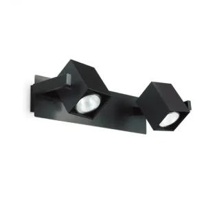 Bodové stropní a nástěnné svítidlo Ideal Lux Mouse AP2 nero Časově Omezené