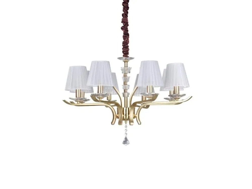 Nejlepší Volba PEGASO SP8 OTTONE SATINATO - IDEALLUX