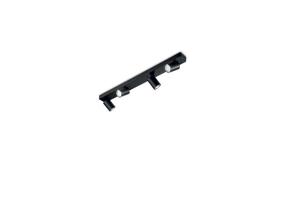 RUDY PL4 NERO - IDEALLUX Super Cena