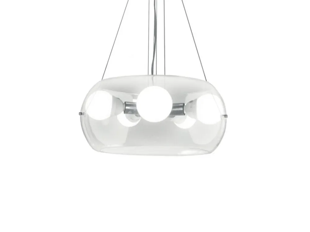 Nejlepší Volba Závěsné svítidlo Ideal LUx Audi-10 SP5 transparente 016863 čiré - IDEALLUX