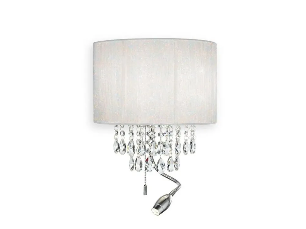 Nástěnné svítidlo Ideal Lux Opera AP3 bianco 068268 bílé - IDEALLUX Autentický