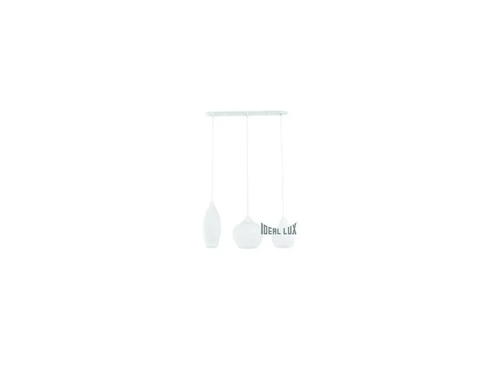 Závěsné svítidlo Ideal Lux Soft SB3 bianco 111858 bílé - IDEALLUX Cenový Hit