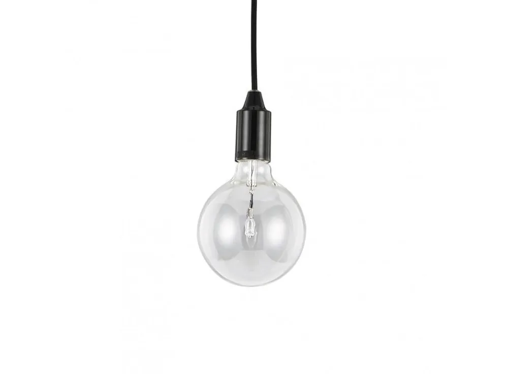 Pouze Dnes Závěsné svítidlo Ideal Lux Edison SP1 nero 113319 černé - IDEALLUX
