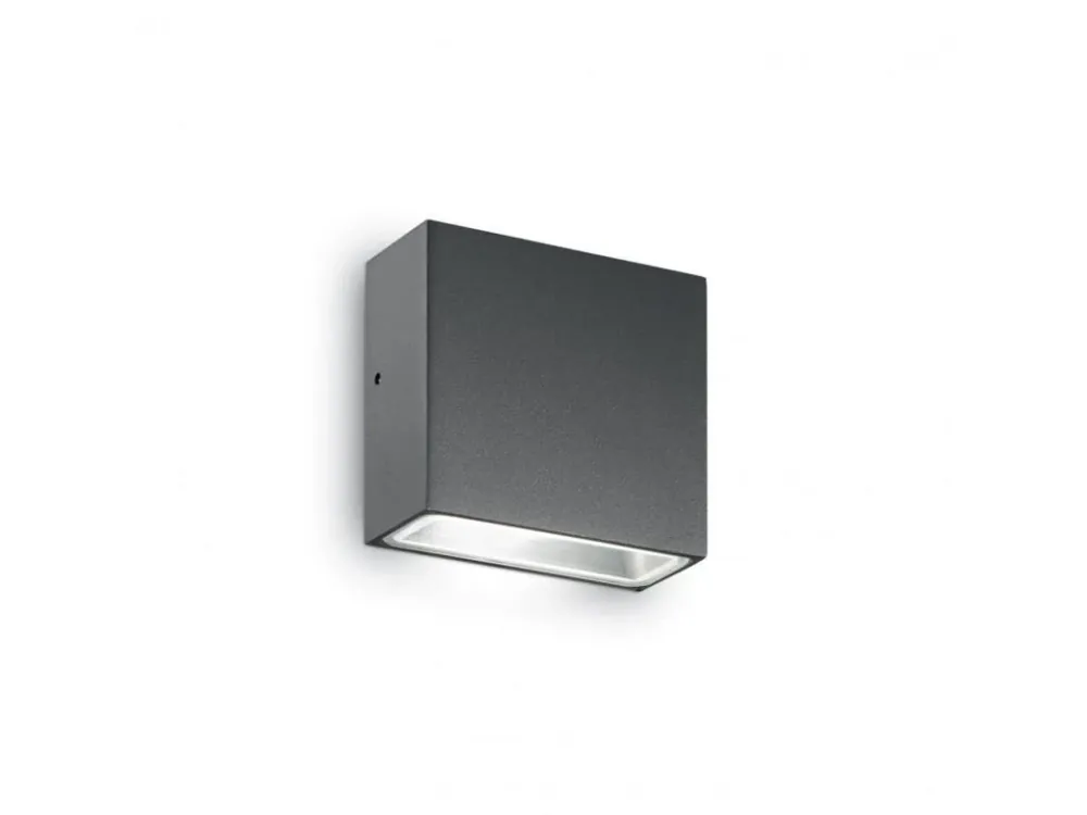 Venkovní nástěnné svítidlo Ideal Lux Tetris-1 AP1 antracite 113753 antracitové IP44 - IDEALLUX Nízká Cena