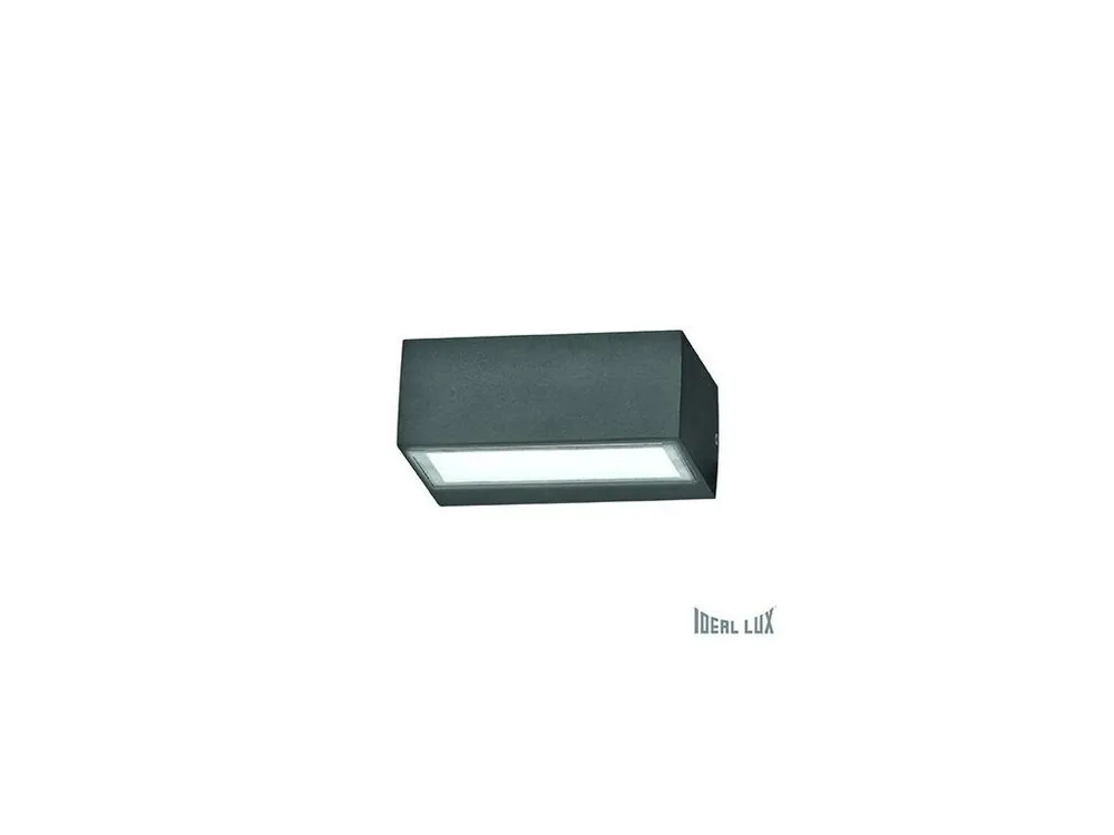Venkovní nástěnné svítidlo Ideal Lux Twin AP1 antracite 115368 antracitové IP44 - IDEALLUX Vrácení Zdarma
