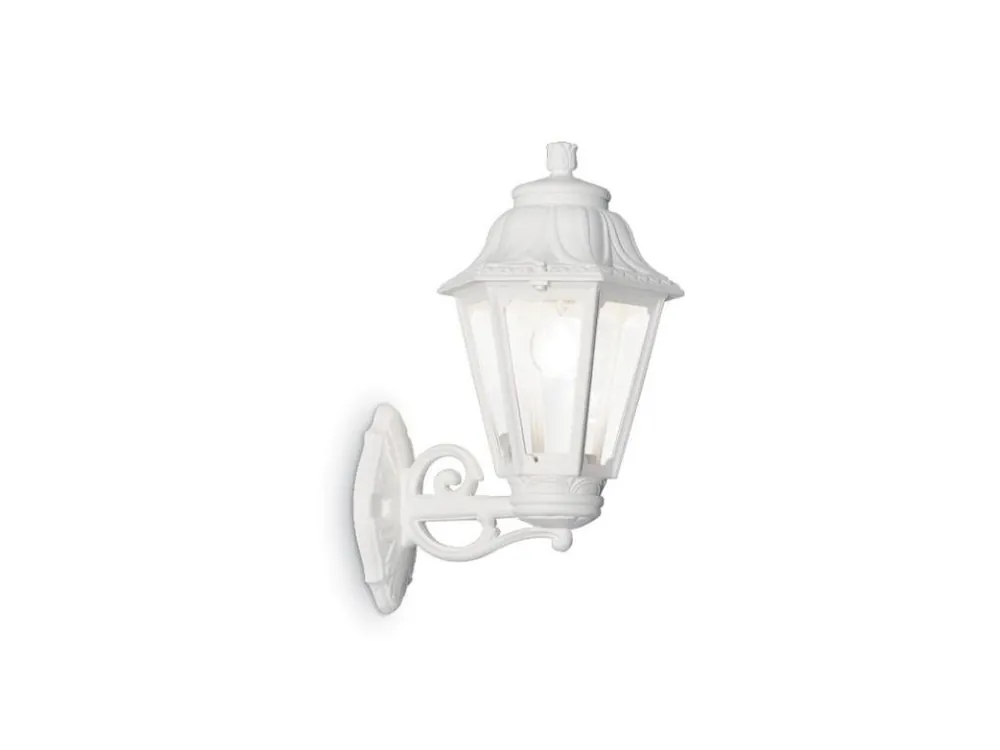 Venkovní nástěnné svítidlo Ideal Lux Anna AP1 big bianco 120423 bílé IP44 - IDEALLUX Kup Teď