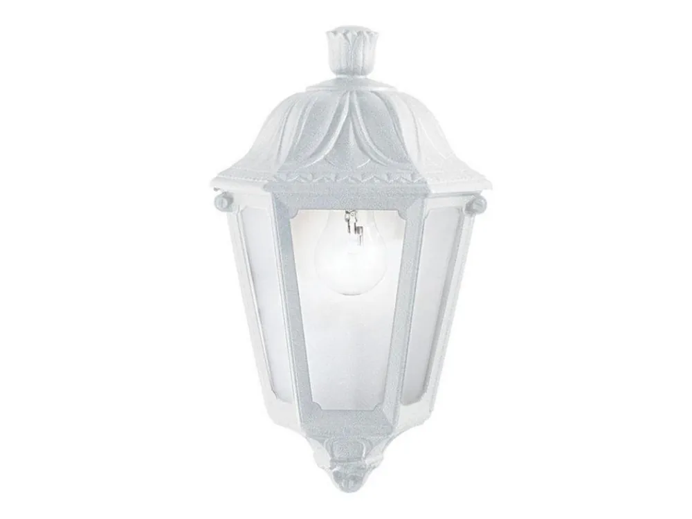 Levný Venkovní nástěnné svítidlo Ideal Lux Anna AP1 small bianco 120430 bílé IP44 - IDEALLUX