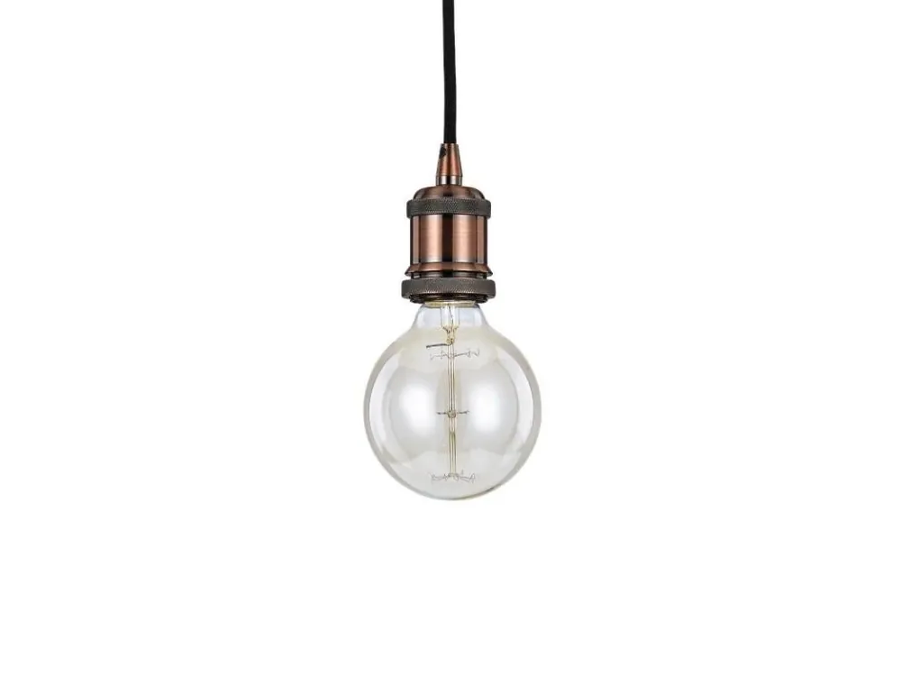 Vrácení Zdarma Závěsné svítidlo Ideal Lux Frida SP1 rame antico 122106 měděné - IDEALLUX