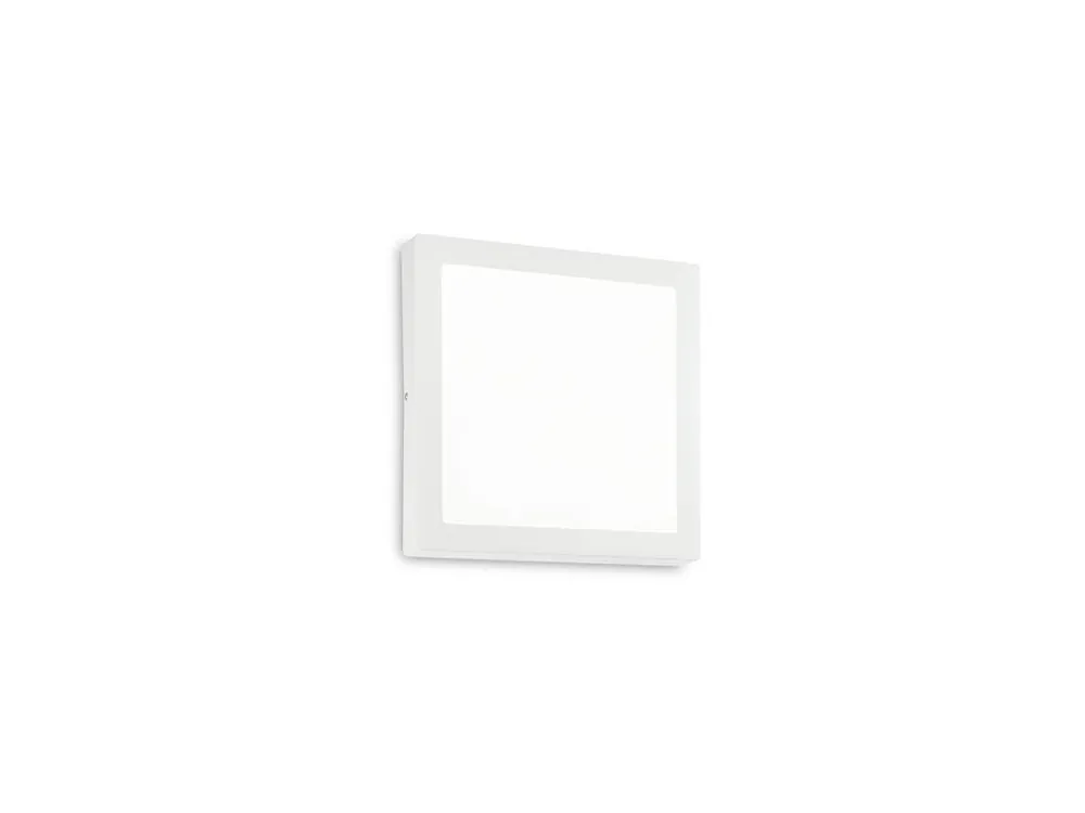 LED Stropní a nástěnné svítidlo Ideal Lux Universal D40 Square 240374 36W 3060lm 3000K IP20 40cm hranaté - IDEALLUX Vysoce Kvalitní