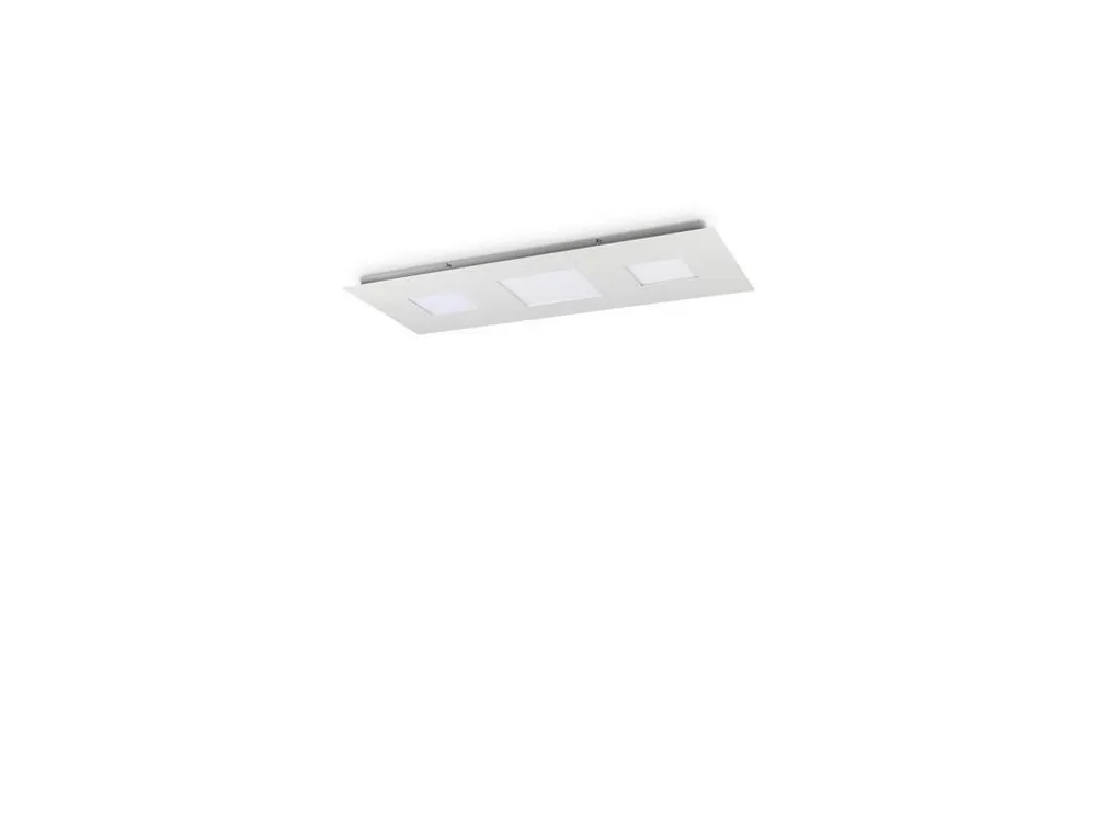LED Stropní přisazené svítidlo Ideal Lux RELAX PL D110 255941 84W 8100lm 3000K IP20 110cm bílé stmívatelné - IDEALLUX Jen Po Omezenou Doba