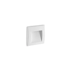 Autentický LED Venkovní zápustné svítidlo do zdi Ideal Lux WIRE AP SMALL BIANCO 268996 1,5W 60lm 3000K IP65 9cm bílé - IDEALLUX