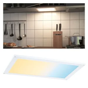 Nábytkové svítidlo Clever Connect Panel Flad bílá mat 12V 6W měnitelná bílá 2.700-6.500K - PAULMANN Akce