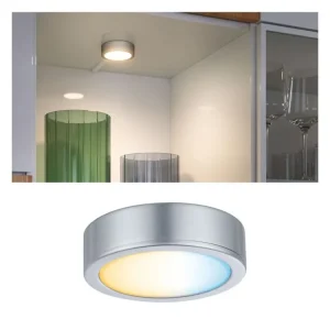 Nábytkové svítidlo Clever Connect spot Disc matný chrom 12V 2,1W měnitelná bílá 2.700-6.500K - PAULMANN Autentický