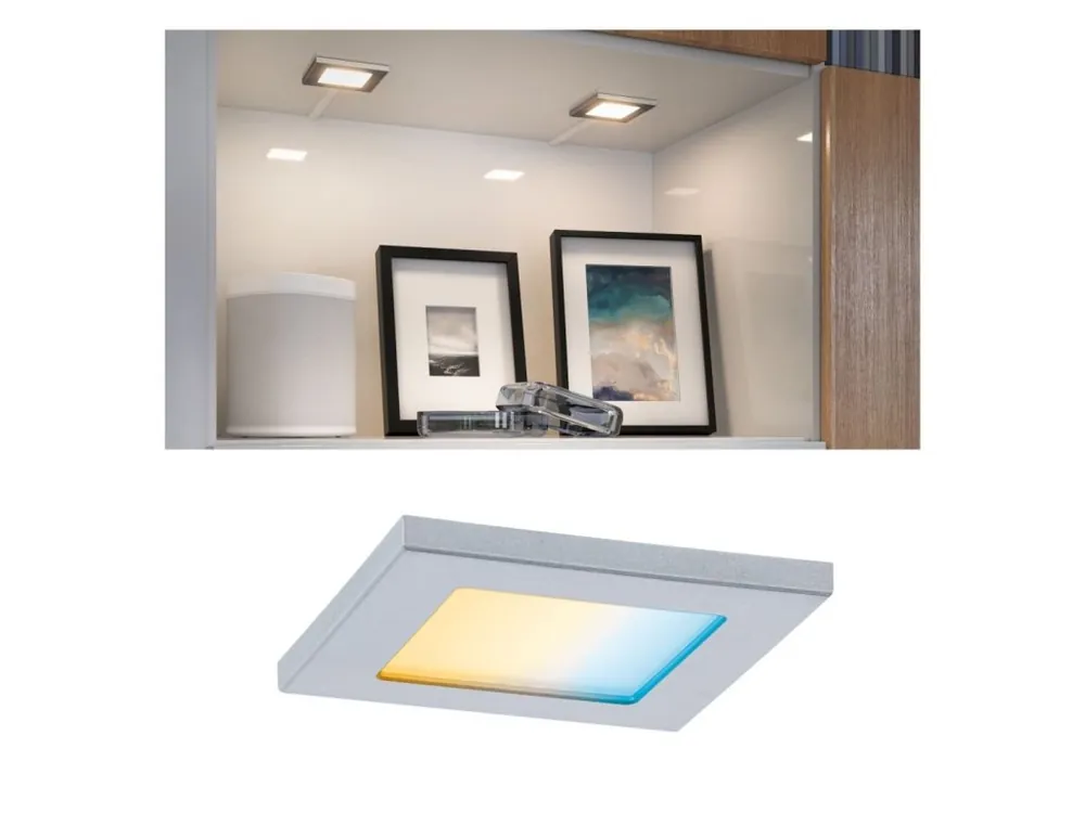 Nábytkové svítidlo Clever Connect spot Pola matný chrom 12V 2,5W měnitelná bílá 2.700-6.500K - PAULMANN Odeslání Ihned