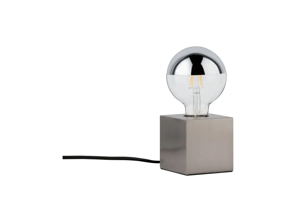 Stolní lampa Kura 1-ramenné kov kartáčovaný - PAULMANN Horká Nabídka