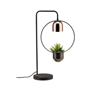 Nízká Cena Stolní lampa Fanja 1-ramenné pro osvětlení rostlin černá/měď - PAULMANN
