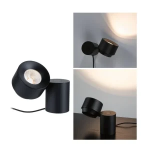 LED stolní lampa 3-krokové-stmívatelné Puric Pane 2700K 3W černá - PAULMANN Dokud Zásoby Vydrží