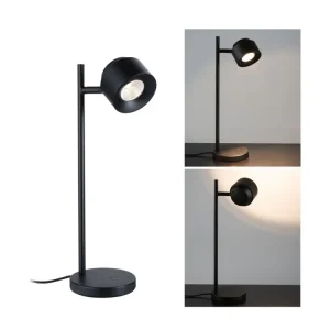Dokud Zásoby Vydrží LED stolní lampa 3-krokové-stmívatelné Puric Pane 2700K 5,5W černá - PAULMANN
