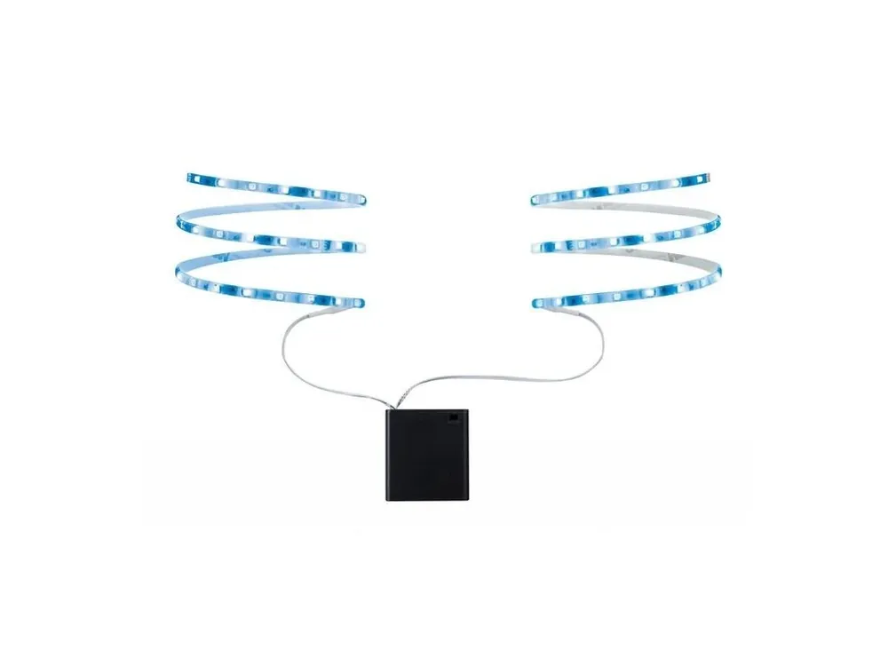Zlevněný LED Mobil pásek modrý 2x80cm 1,2W provoz na baterie - PAULMANN