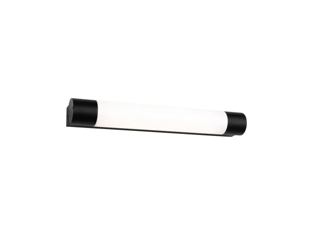 Pouze Dnes Selection Bathroom LED svítidlo k zrcadlu Orgon zásuvka IP44 3000K 230V 7,5W černá - PAULMANN