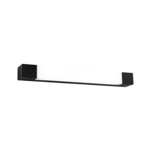 Horká Nabídka Selection Bathroom LED svítidlo k zrcadlu Quasar IP44 3000K 230V 7,5W černá - PAULMANN
