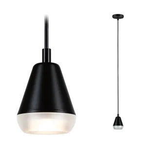 Cenová Bomba LED závěsné svítidlo Luia GU10 max. 10W satén/černá - PAULMANN