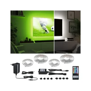 MaxLED 250 LED Strip TV Comfort základní sada 55 palců 3,6m 20,5W 277lm/m 30LEDs/m RGBW+ 24VA - PAULMANN Nejlepší Volba