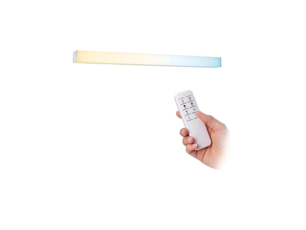 HomeSpa LED svítidlo k zrcadlu Tova IP44 kov akryl měnitelná bílá 2700K - 6500K - PAULMANN Poslední Šance
