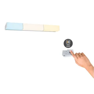 HomeSpa LED svítidlo k zrcadlu Luno IP44 hliník 6W WhiteSwitch 2.700K - PAULMANN Super Cena