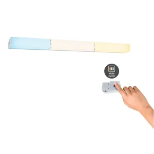 HomeSpa LED svítidlo k zrcadlu Luno IP44 hliník 8W WhiteSwitch 2.700K - PAULMANN Sleva