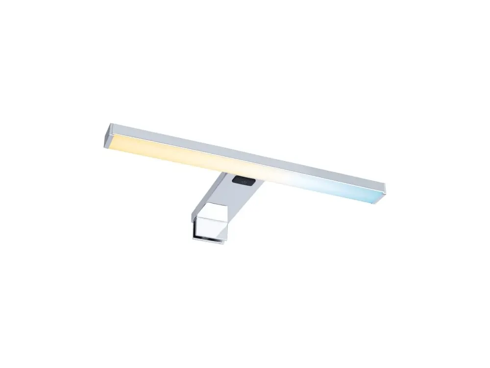 Akce HomeSpa LED svítidlo k zrcadlu Selo IP44 chrom 3,7W WhiteSwitch 2.700K - PAULMANN