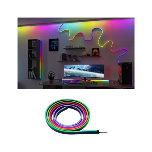 Must-Have EntertainLED LED hadice Black Neon 3m 5W 84 LEDs/m RGB+ - PAULMANN