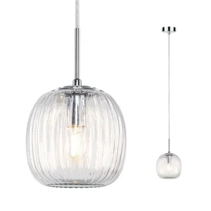 Akční Nabídka LED závěsné svítidlo Ruya E14 max. 20W sklo/chrom - PAULMANN