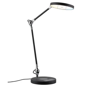 LED stolní lampa na psací stůl Numis CCT 11W černá - PAULMANN Poslední Šance