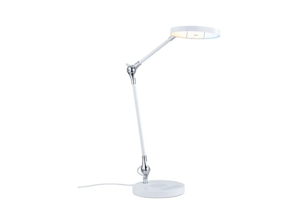 LED stolní lampa na psací stůl Numis CCT 11W bílá - PAULMANN Výhodná Nabídka