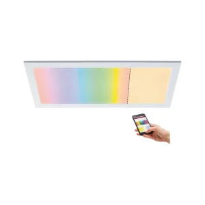LED Panel SmartHome Zigbee Amaris hranaté 595x295mm 22W RGBW 2.700K bílá mat - PAULMANN Značkový