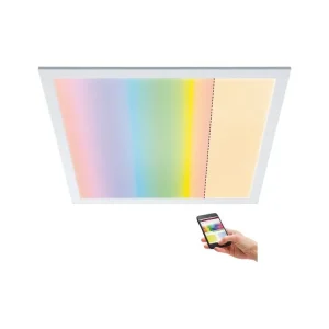 LED Panel SmartHome Zigbee Amaris hranaté 595x595mm 35W RGBW 2.700K bílá mat - PAULMANN Pouze Dnes