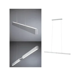 Nejlepší Volba SmartHome Zigbee LED závěsné svítidlo Aptare 18W stmívatelné hliník kartáčovaný kov - PAULMANN