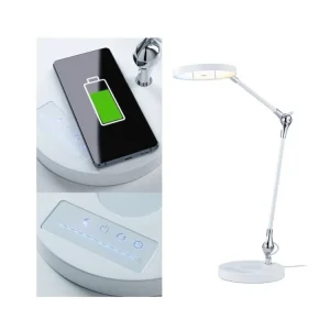 Must-Have LED stolní lampa na psací stůl Numis Qi CCT 11W bílá - PAULMANN