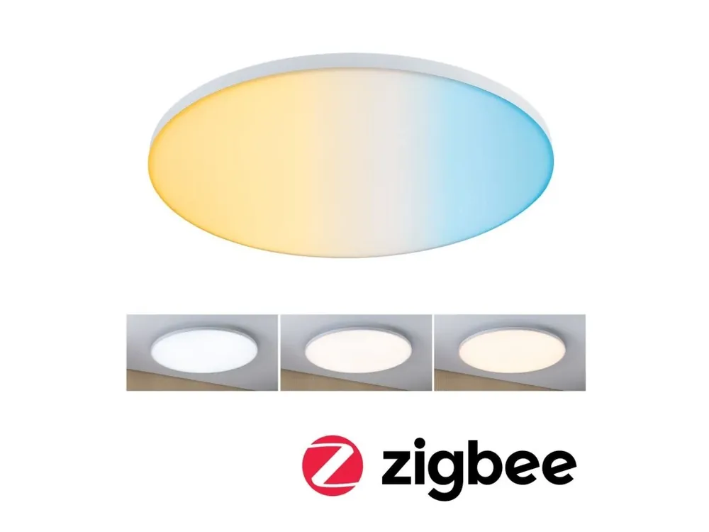Cenová Bomba LED Panel Smart Home Zigbee Velora kruhové 600mm měnitelná bílá bílá stmívatelné - PAULMANN