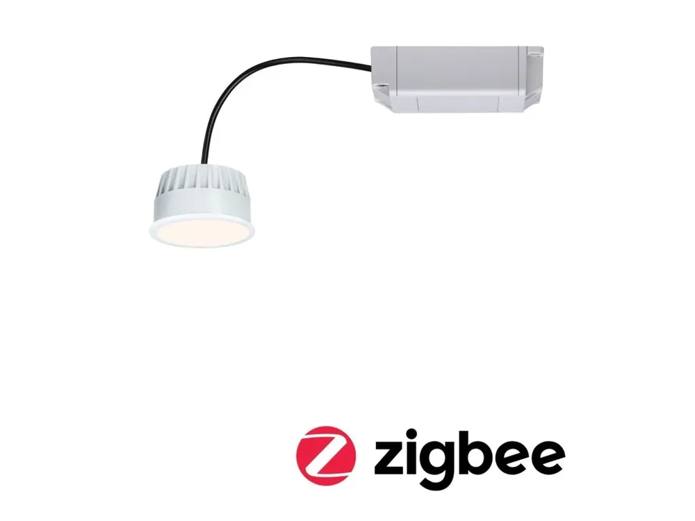 LED Modul vestavné svítidlo Smart Home Zigbee teplá bílá Coin kruhové 50mm Coin 6W 230V 2700K satén - PAULMANN Nová Kolekce