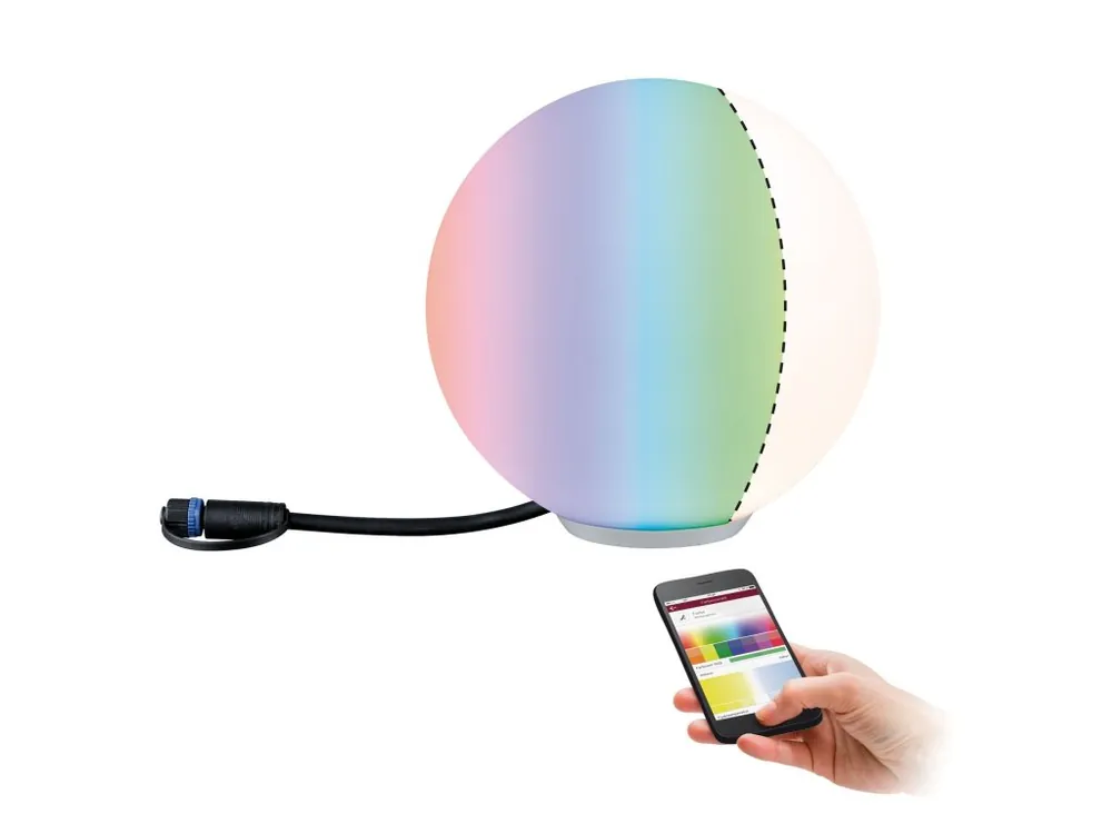 Svítidlo venkovní Plug & Shine ZigBee RGBW Globe 2,8W 24V - PAULMANN Akční Nabídka