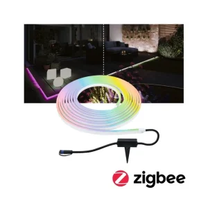 Výhodná Nabídka Plug & Shine LED pásek Smart Home Zigbee Smooth IP67 RGBW 39W bílá - PAULMANN